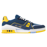 Louis Vuitton Trainer Sneaker Navy / Dark Blue / Yellow